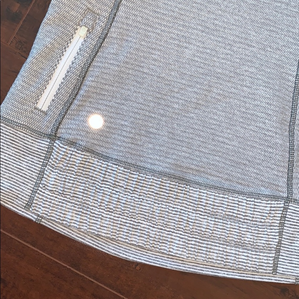 Lululemon 2 Think Fast Hoodie Heathered Grey Slate - Picture 6 of 8